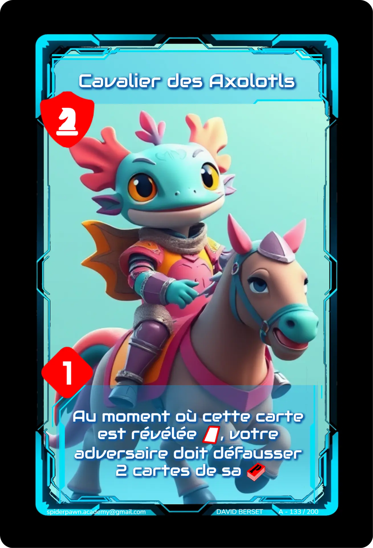 Cavalier des Axolotls