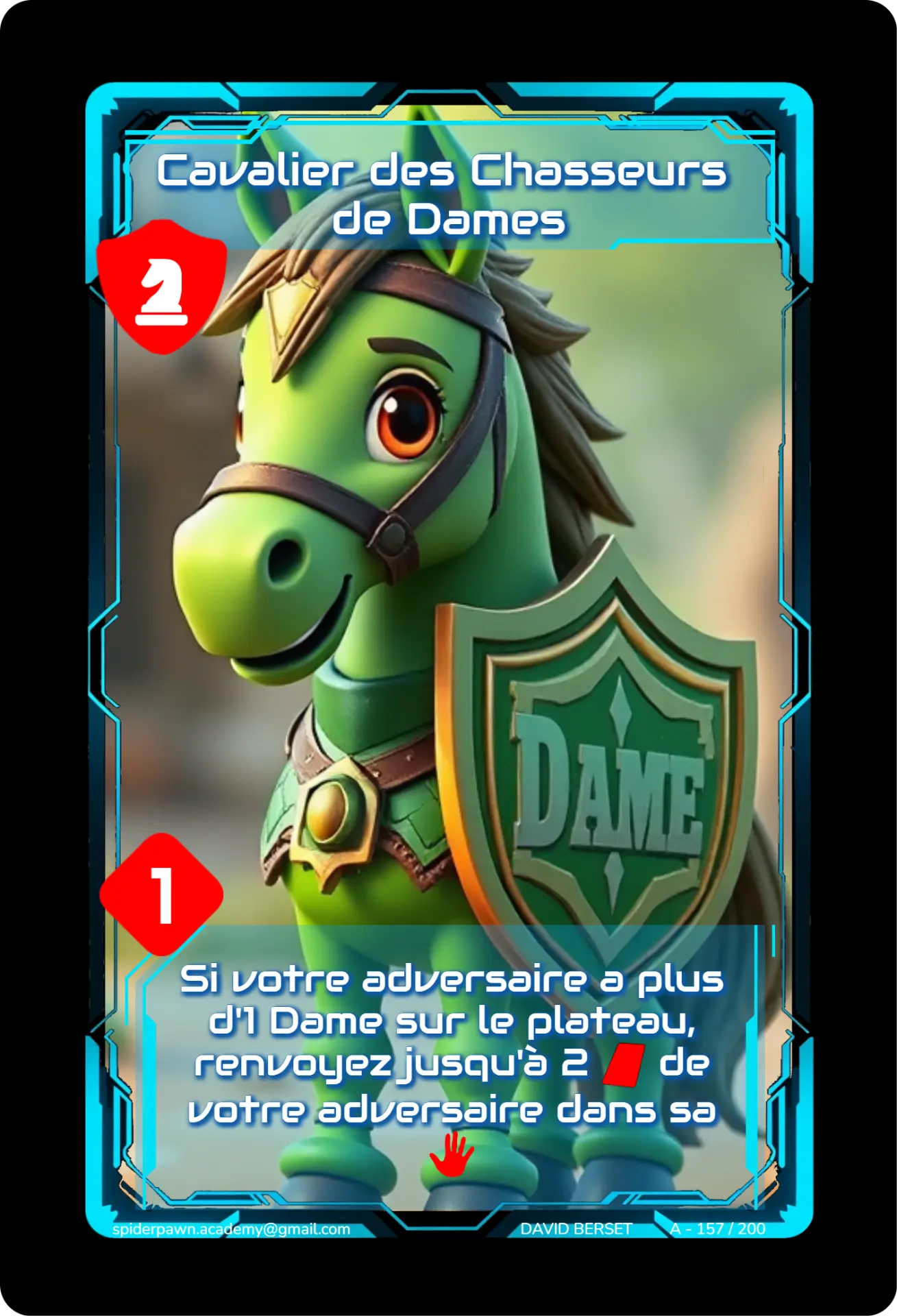 Cavalier des Chasseurs de Dames