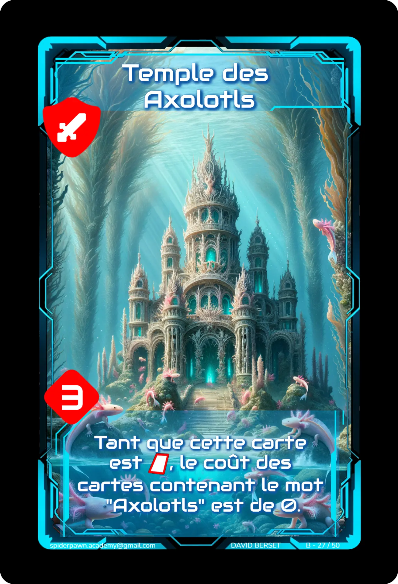 Temple des Axolotls