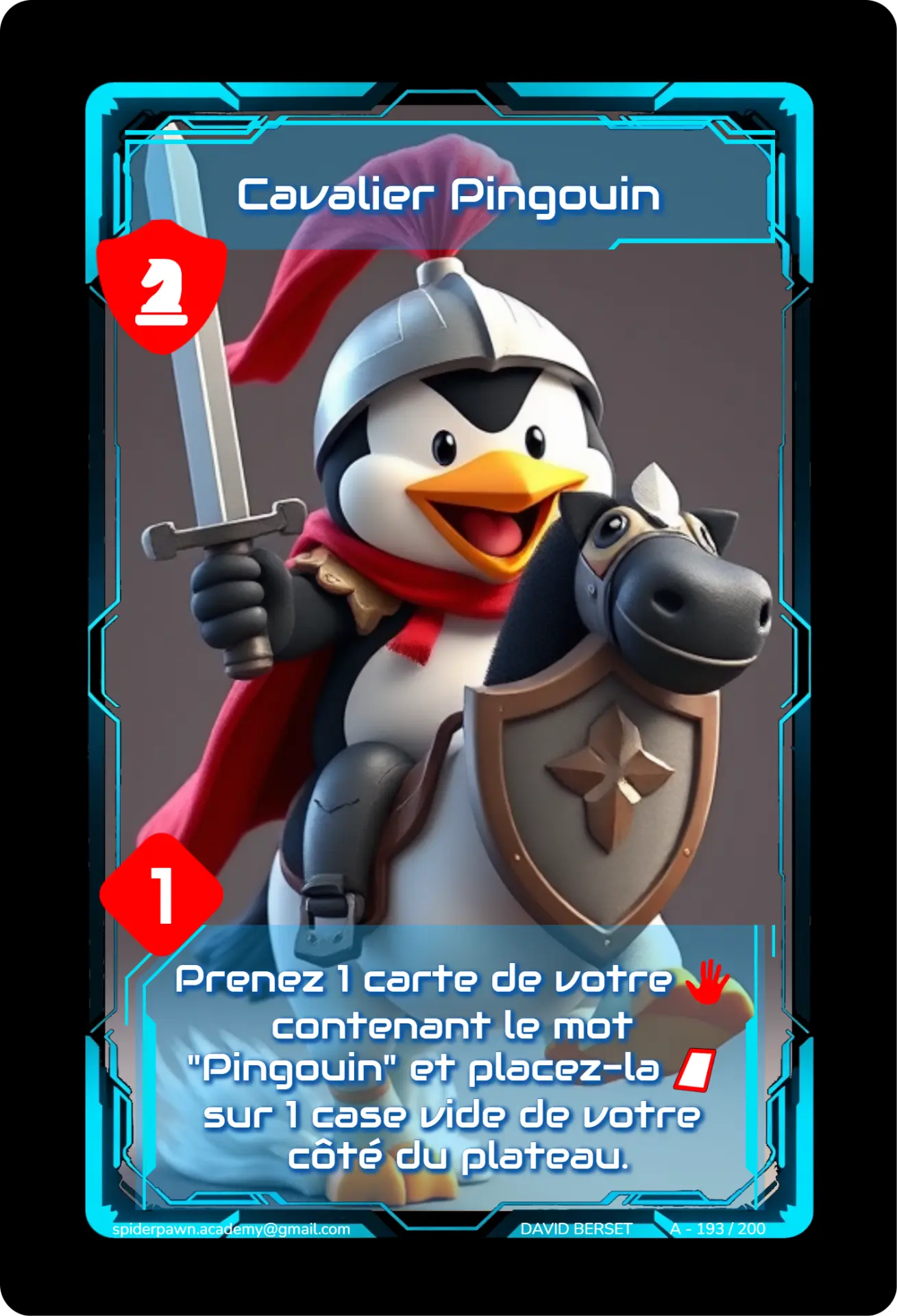 Cavalier Pingouin