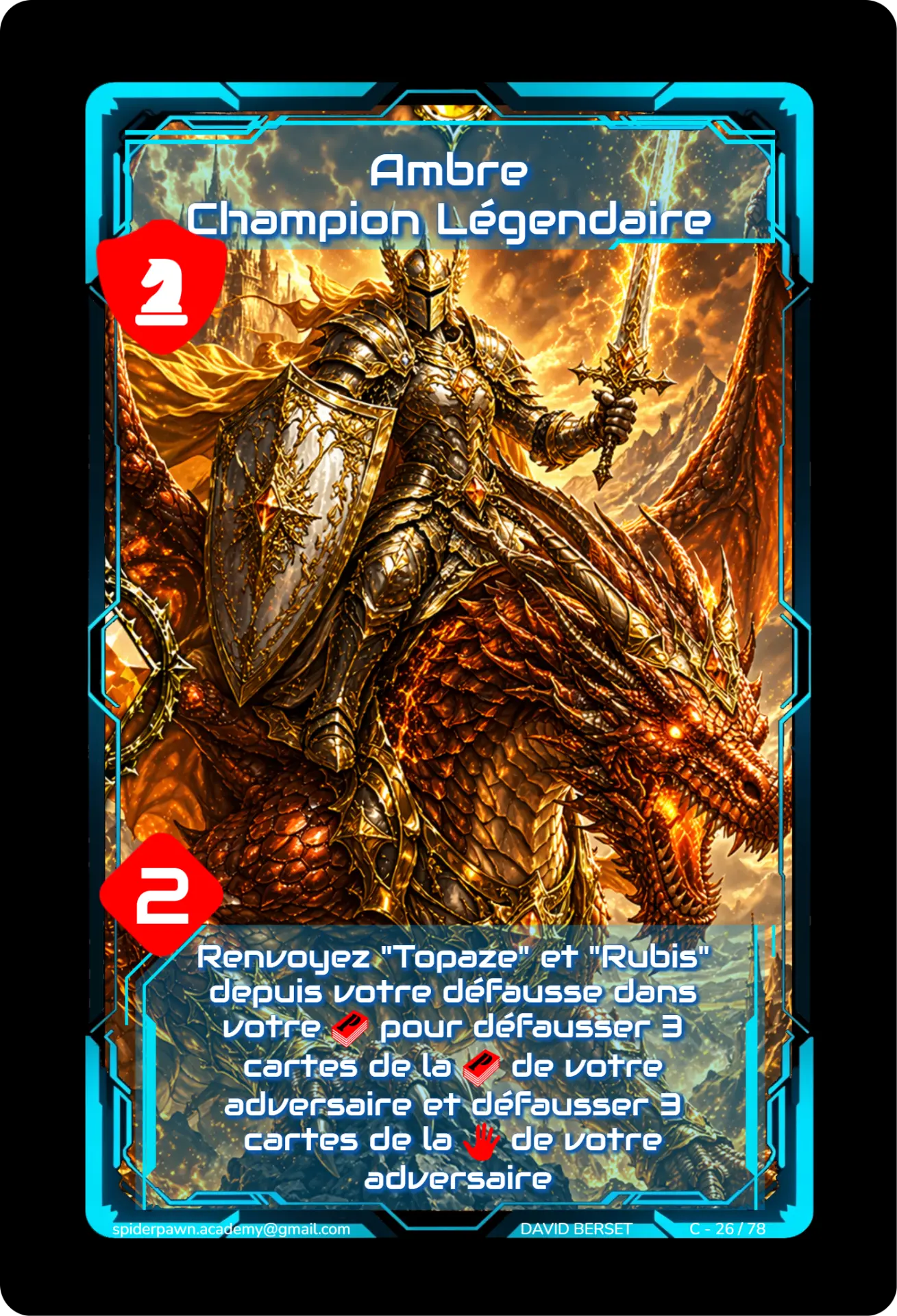 Ambre Champion Légendaire
