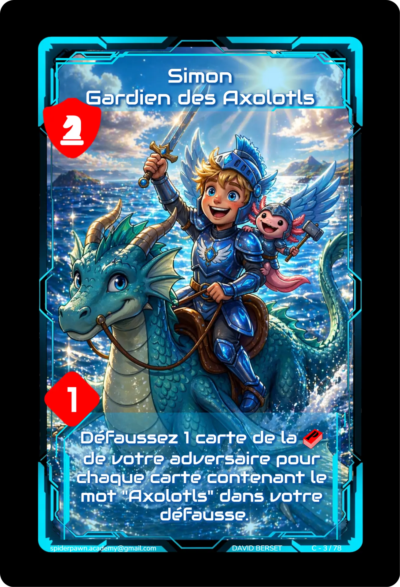 Simon Gardien des Axolotls