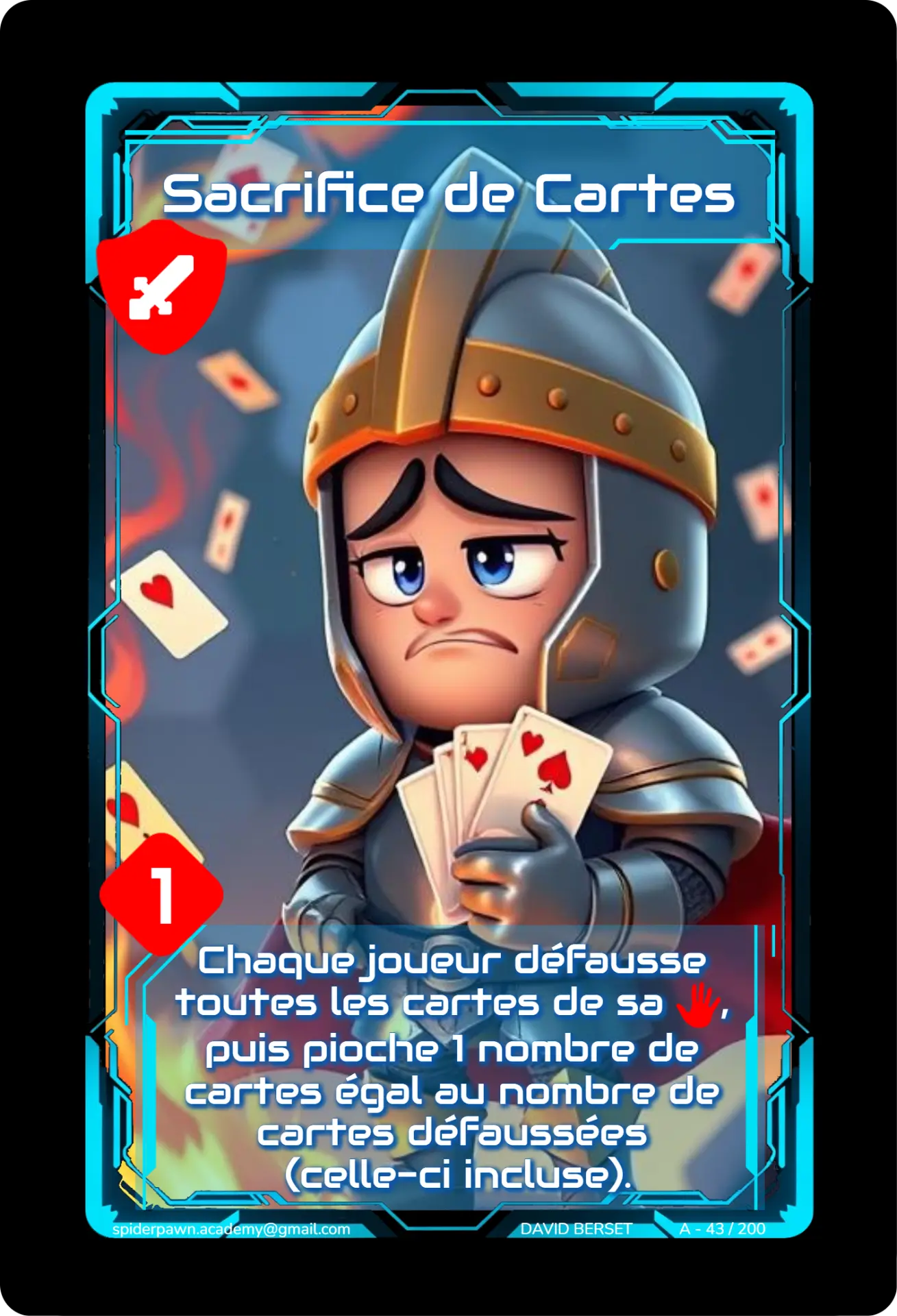 Sacrifice de Cartes