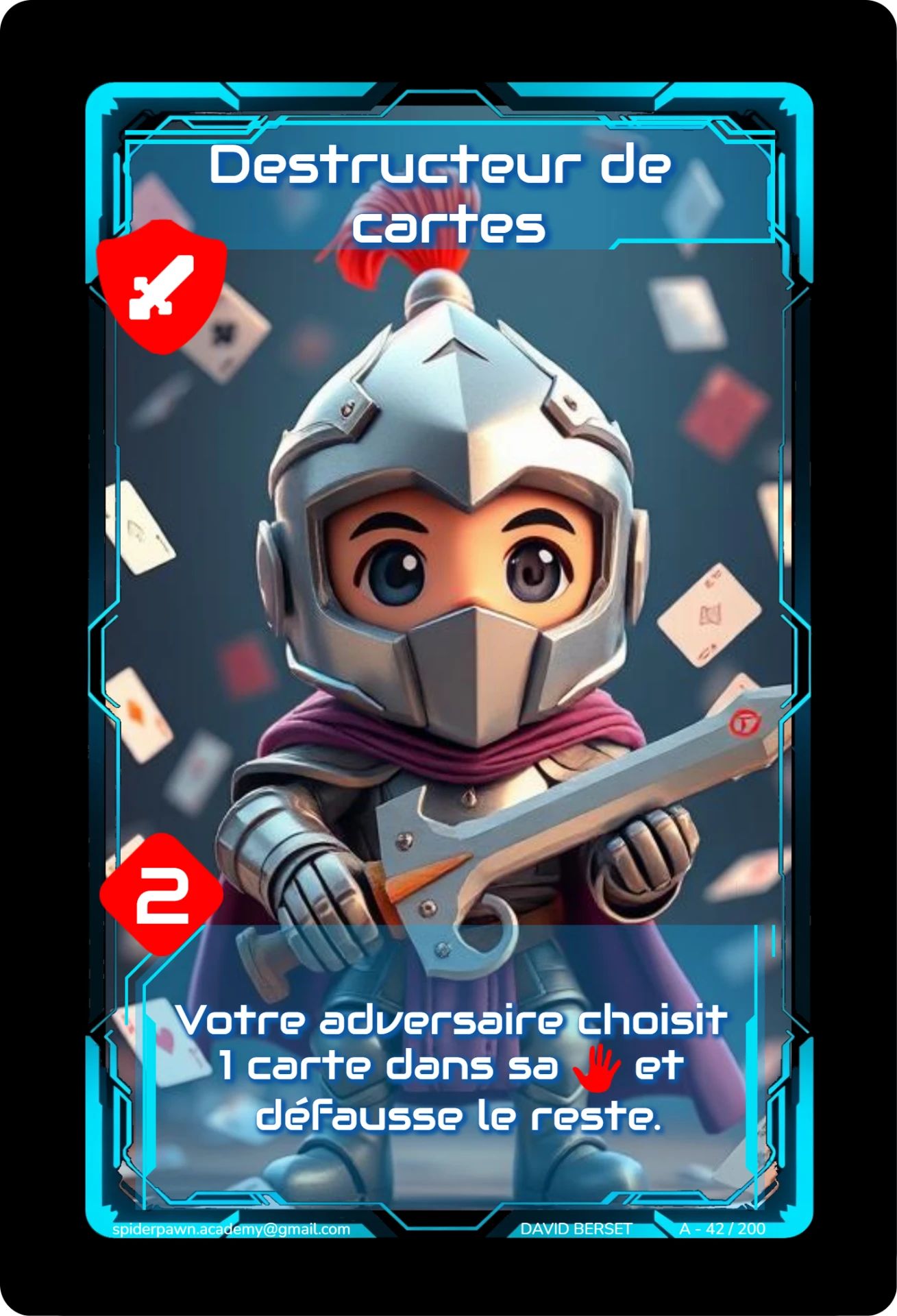 Destructeur de cartes