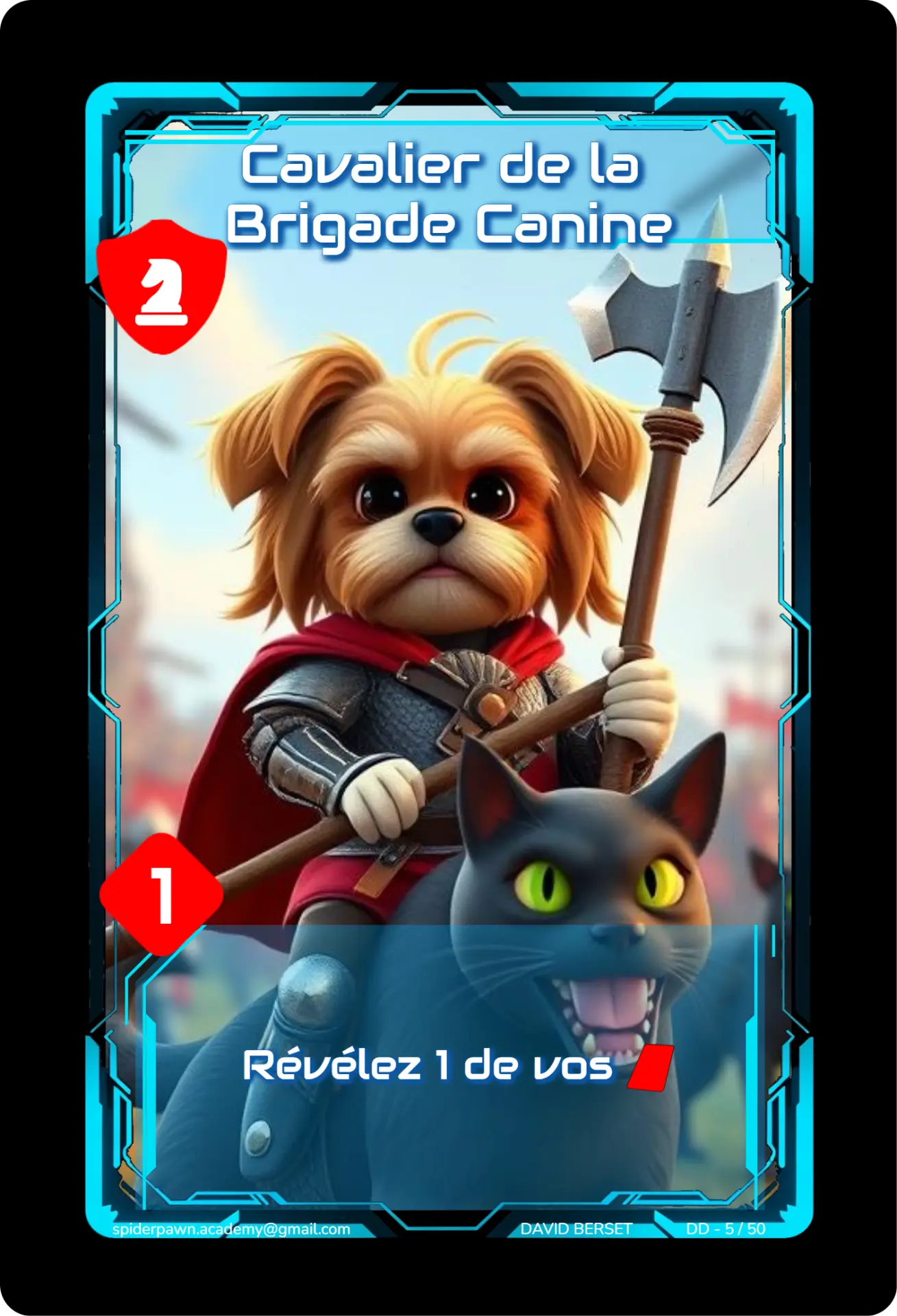Cavalier de la Brigade Canine
