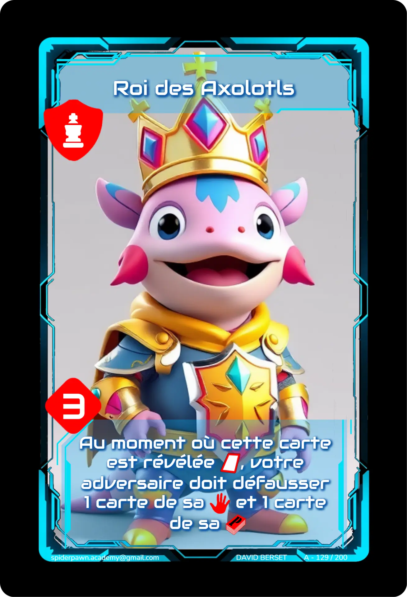 Roi des Axolotls