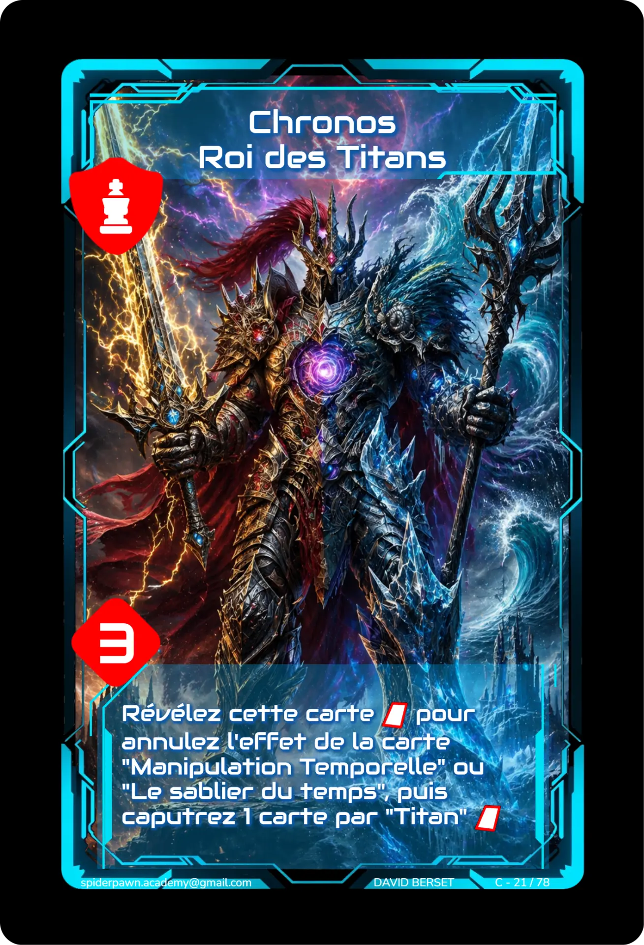 Chronos Roi des Titans