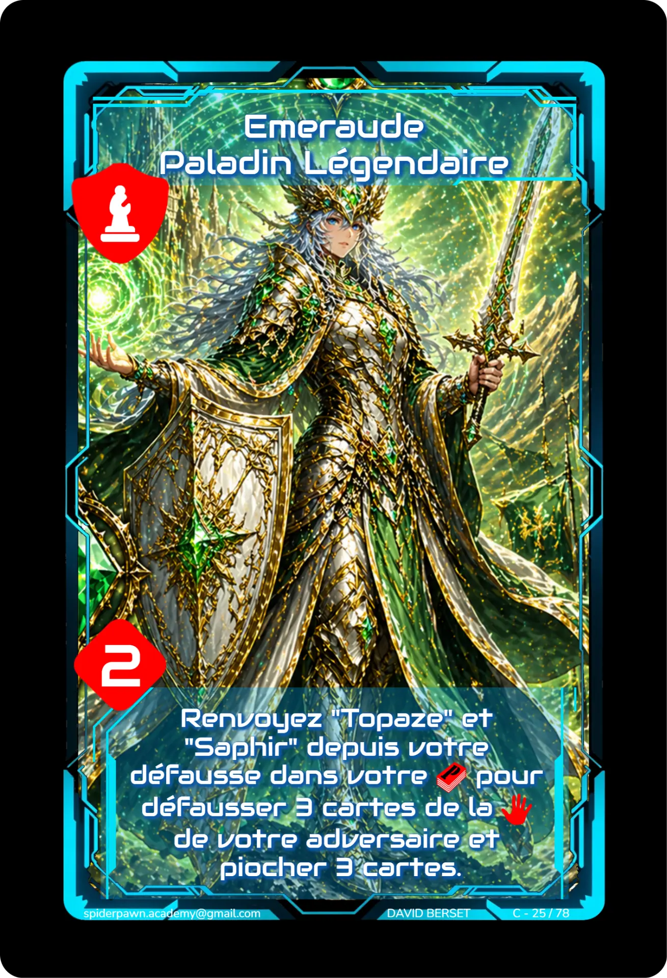 Emeraude Paladin Légendaire