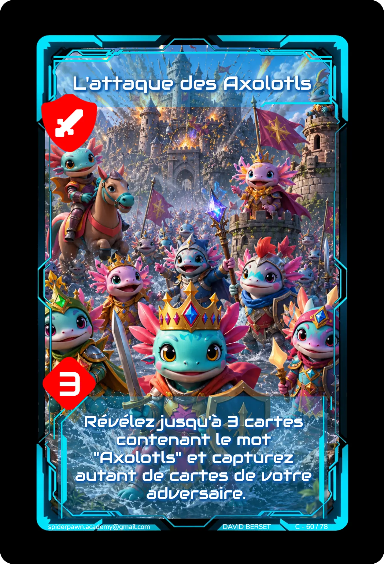 L'attaque des Axolotls