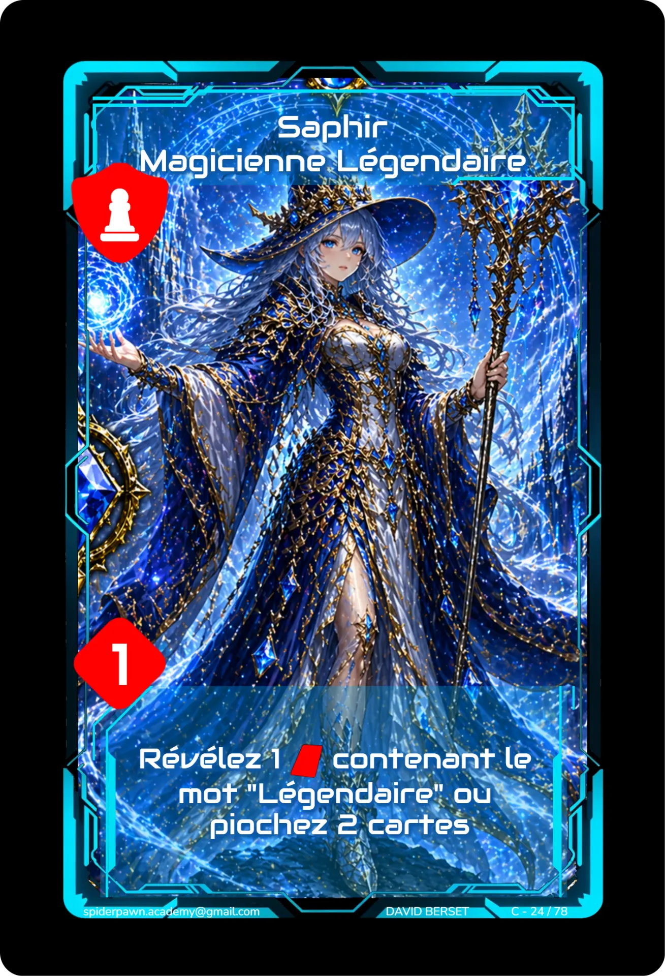 Saphir Magicienne Légendaire