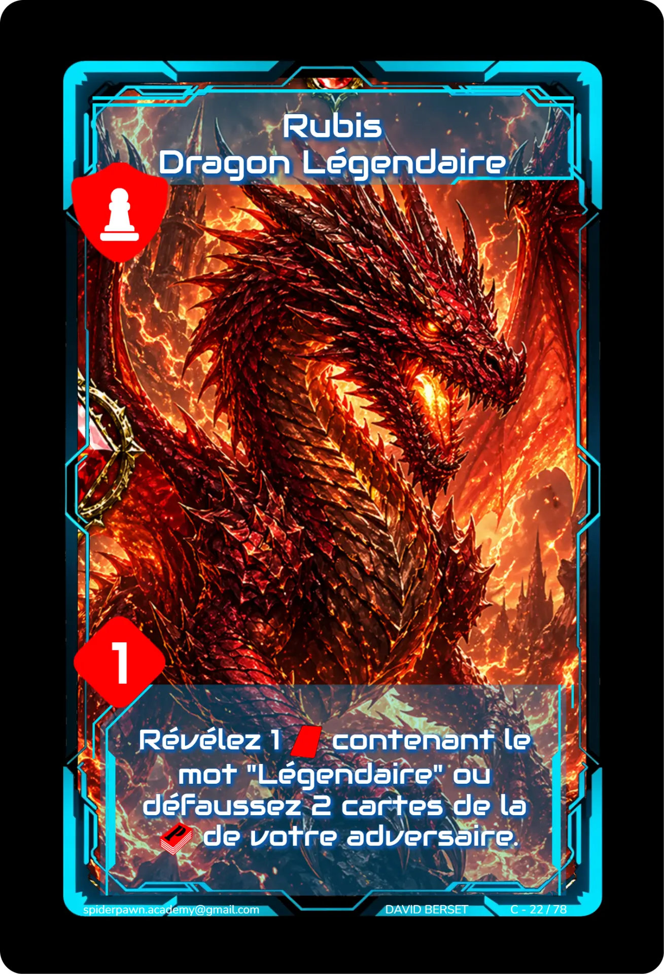 Rubis Dragon Légendaire